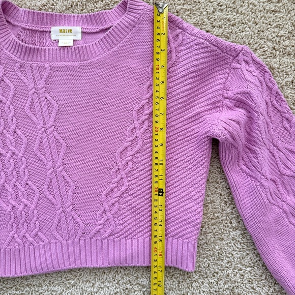 Anthropologie Maeve Sweater Skirt Set Pink XSmall - Picture 7 of 14